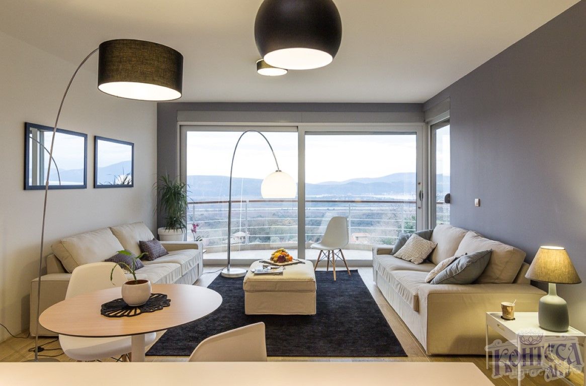 Luksuzan apartman,118m2 u kompleksu Tivat Heights sa panoramskim pogledom na more